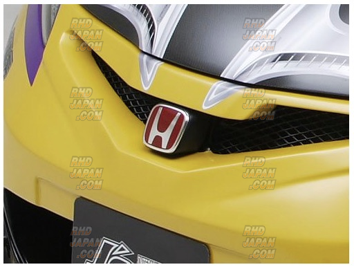 J's Racing Type-S Front Bumper Option Grill Emblem - GE8 GP4